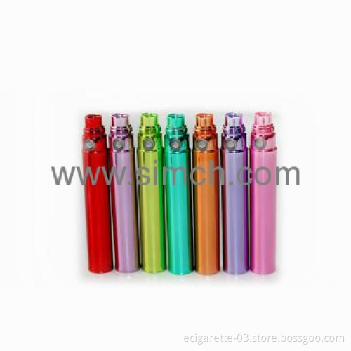 Hot selling colorful ego s battery for e cigarette